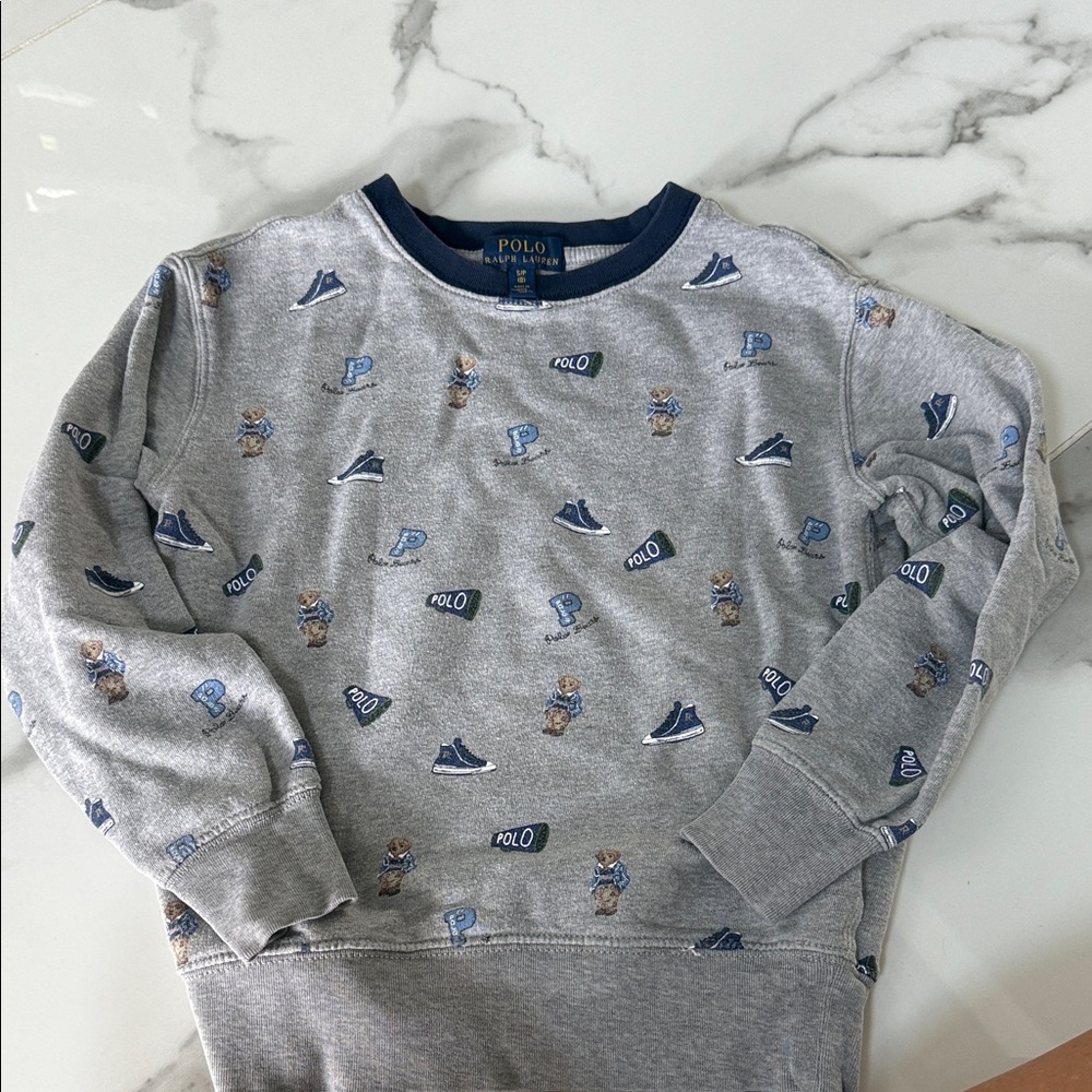 Polo by Ralph Lauren Gray Kids Sweatshirt